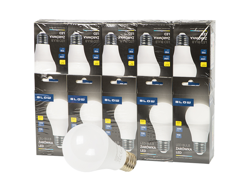 A60 E27 LED izzó 10 W, 230 V 87-430-